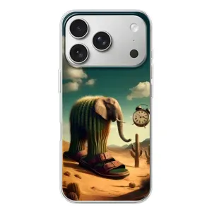 Чехол с мемами тралалело тралала для iPhone 17 Pro (Лирили ларила)
