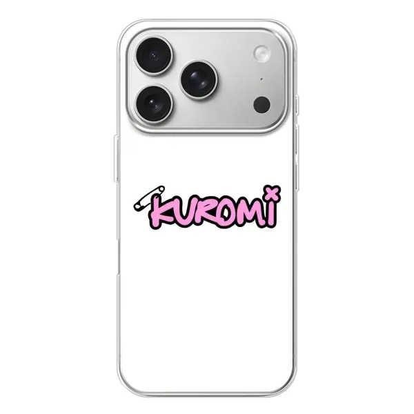 Чехол с рисунком «Лого Куроми» для iPhone 17 Pro Чехол с рисунком «Лого Куроми» для iPhone 17 Pro