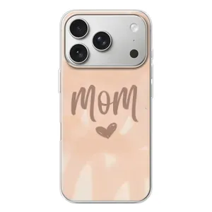 Чехлы на день мамы для Айфон 17 Про (Love mom)