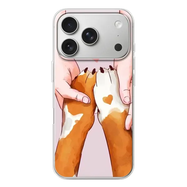 Чехол с рисунком «Любовь к собакам» для iPhone 17 Pro Чехол с рисунком «Любовь к собакам» для iPhone 17 Pro