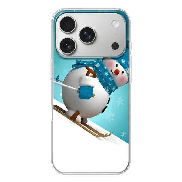 Чехол с рисунком «Лыжник» для iPhone 17 Pro