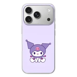 Чехол с персонажем Куроми на iPhone 17 Pro (Маленькая Куроми)