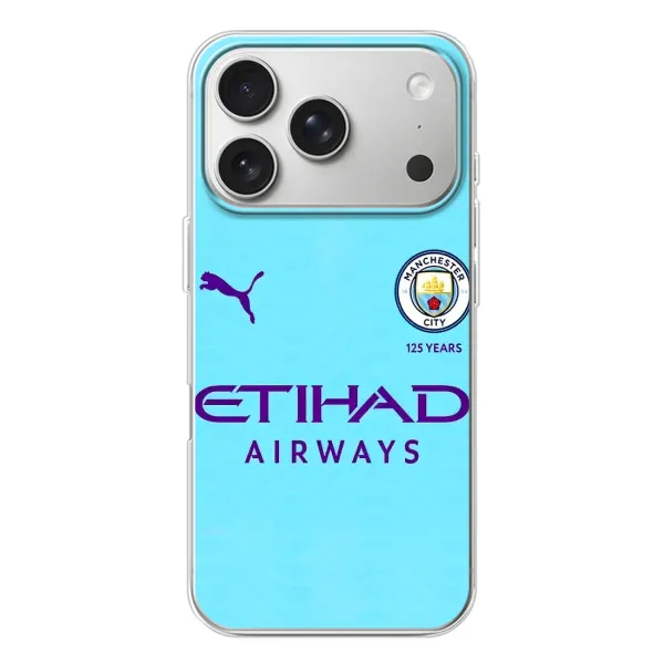 Чехол с рисунком «Man City» для iPhone 17 Pro Чехол с рисунком «Man City» для iPhone 17 Pro