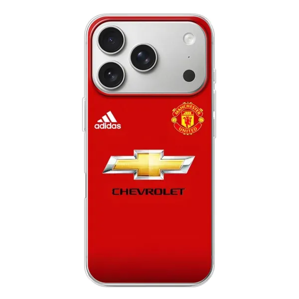 Чехол с рисунком «Man United» для iPhone 17 Pro Чехол с рисунком «Man United» для iPhone 17 Pro