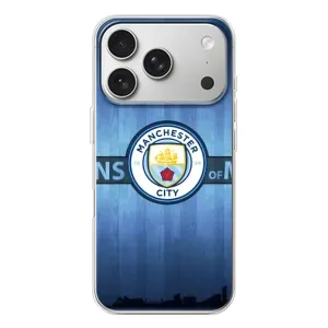 Силиконовые Чехлы принт Футбол на iPhone 17 Pro (ManCity)