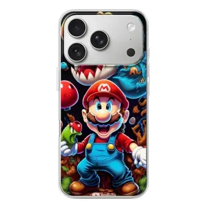Чехол с рисунком «Марио» для iPhone 17 Pro