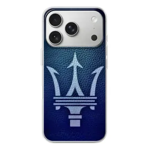 Чехлы с тематикой "Крутые машины" на iPhone 17 Pro (Лого Maserati)