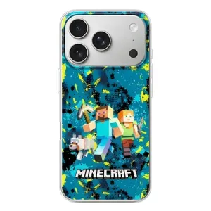 Чехлы для iPhone 17 Pro (Персонажи Майн Крафт) (Майнкрафт)
