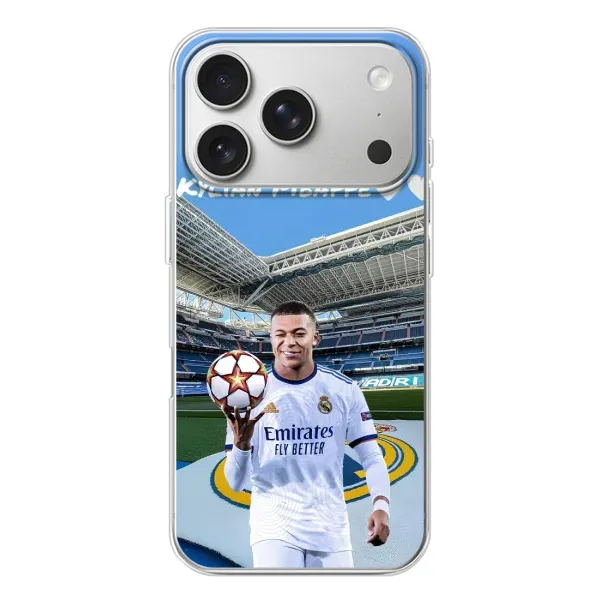 Чехол с рисунком «Mbappe Real» для iPhone 17 Pro Чехол с рисунком «Mbappe Real» для iPhone 17 Pro