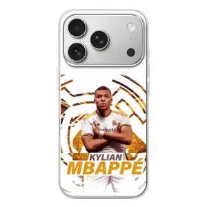 Чохол (TPU) з Футболістом на iPhone 17 Pro (Мбаппе Реал)