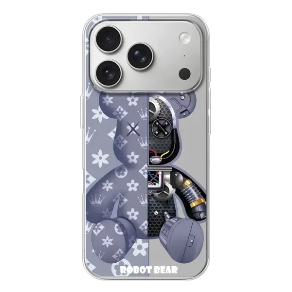 Чехол с рисунком «Медведь Louis Vuitton» для iPhone 17 Pro