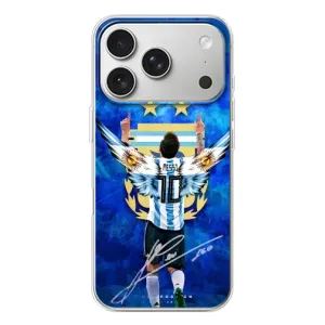 Чохли Лео Мессі Аргентина для iPhone 17 Pro (Мессі Аргентіна)