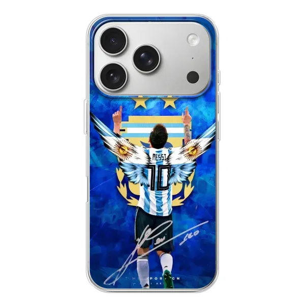 Чехол с рисунком «Месси Аргентина» для iPhone 17 Pro