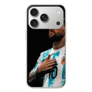 Чохли Лео Мессі Аргентина для iPhone 17 Pro (Мессі Капітан)