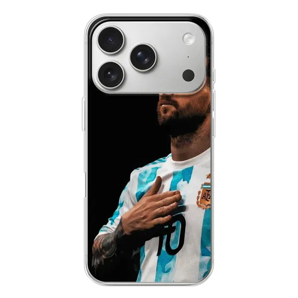 Чехол с рисунком «Месси Капитан» для iPhone 17 Pro