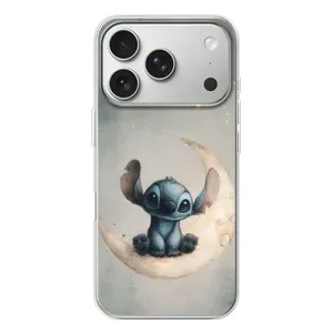 Чехол с рисунком Стич для iPhone 17 Pro (Милый Стич)