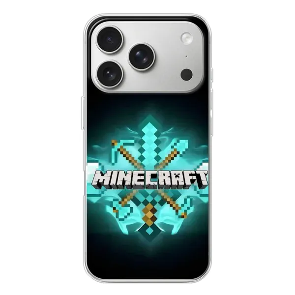 Чехол с рисунком «MineCraft 2» для iPhone 17 Pro
