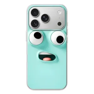 Чехол с рисунком «Забавное мятное лицо» для iPhone 17 Pro