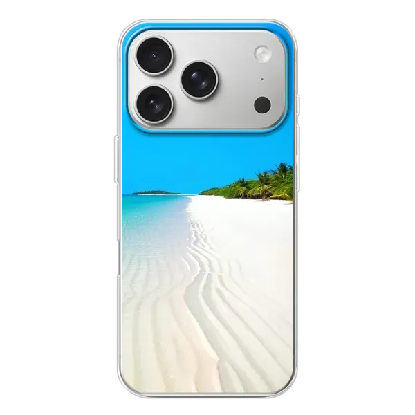 Чехол с рисунком «Море песок» для iPhone 17 Pro Чехол с рисунком «Море песок» для iPhone 17 Pro
