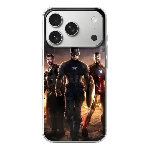 Чехол с рисунком «Мстители» для iPhone 17 Pro Чехол с рисунком «Мстители» для iPhone 17 Pro