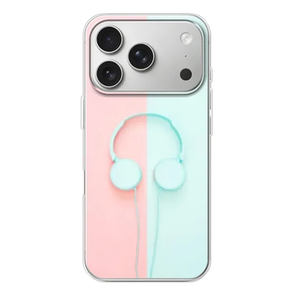 Чехол с рисунком «Наушники» для iPhone 17 Pro Чехол с рисунком «Наушники» для iPhone 17 Pro