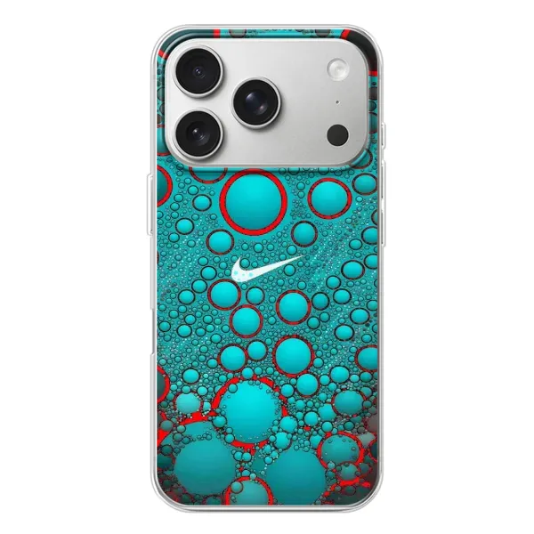 Чехол с рисунком «Найк зеленый» для iPhone 17 Pro