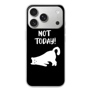Бампер з зображенням Котиків для Айфон 17 Про (Not Today)
