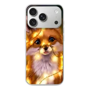 Чохол з Лисичкою для iPhone 17 Pro (Новорічне лисеня)