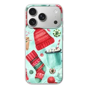 Чехол Санта Клаус для iPhone 17 Pro (Одежда)