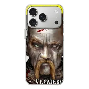 Чохол з картинкою (Патріотичний КОЗАК) на iPhone 17 Pro (Одноокий КОЗАК)