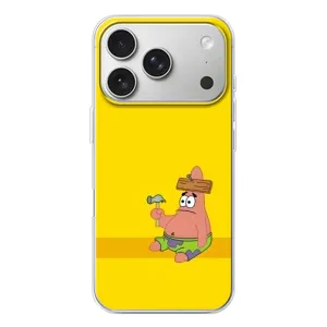 Чехлы с Патриком на iPhone 17 Pro (Ошибочка)