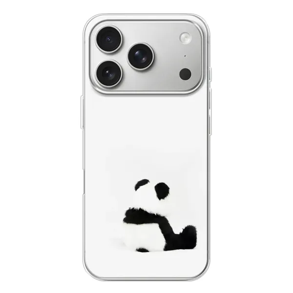 Чехол с рисунком «Панда обиделся» для iPhone 17 Pro Чехол с рисунком «Панда обиделся» для iPhone 17 Pro