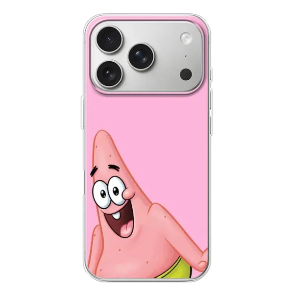 Чехол с рисунком «Патрик» для iPhone 17 Pro