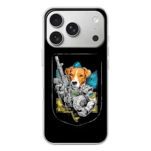 Чохол з принтом для iPhone 17 Pro (Патрон Воїн)