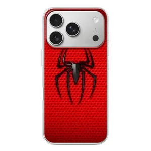 Чехол Супергерой Человека Паука на iPhone 17 Pro (Паук марвел)