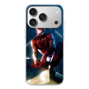 Чехол Супергерой Человека Паука на iPhone 17 Pro (Паук на доме)