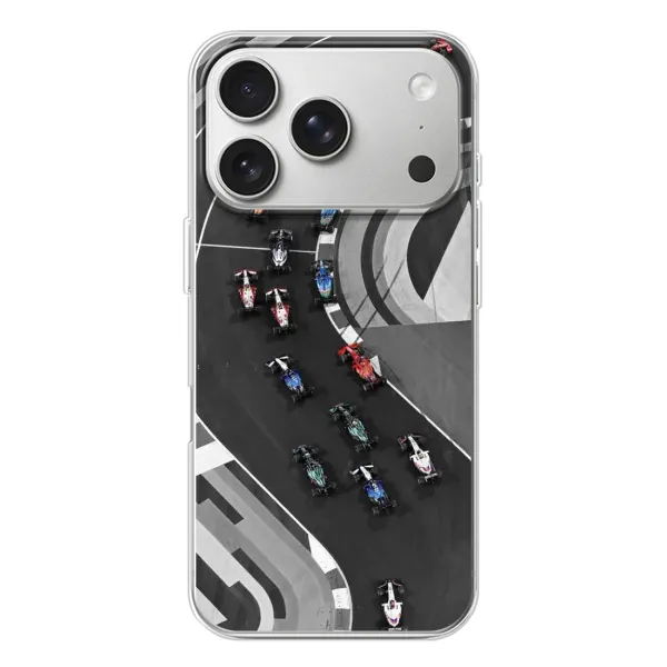 Чохол з малюнком «Перегони ф1» для iPhone 17 Pro Чохол з малюнком «Перегони ф1» для iPhone 17 Pro