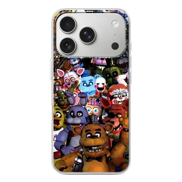 Чехол с рисунком «Персонажи Фредди» для iPhone 17 Pro