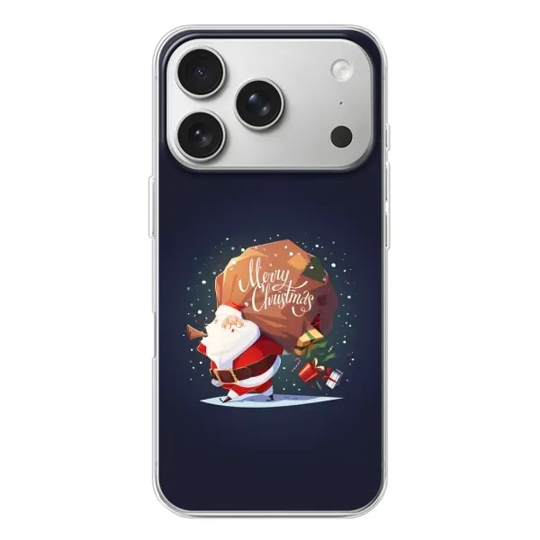 Чохол з малюнком «Подарунки від Санти» для iPhone 17 Pro Чохол з малюнком «Подарунки від Санти» для iPhone 17 Pro