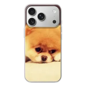 Чохол (ТПУ) Милі песики для iPhone 17 Pro (Померанский шпіц)