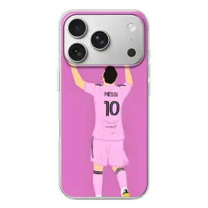 Чохли Лео Мессі в Маямі на iPhone 17 Pro (Святкування Мессі)