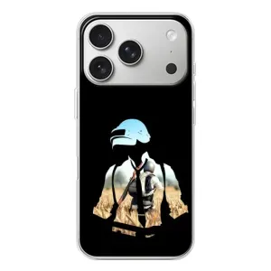 Чохол з картинкою "Герой Pubg" на iPhone 17 Pro (Пубг мен)