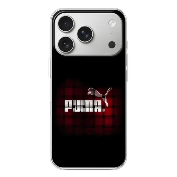Чехол с рисунком «PUMA стиль» для iPhone 17 Pro Чехол с рисунком «PUMA стиль» для iPhone 17 Pro