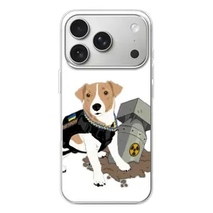 Чохол з принтом Песика Патрон для iPhone 17 Pro (Пес Патрон з ракетою)