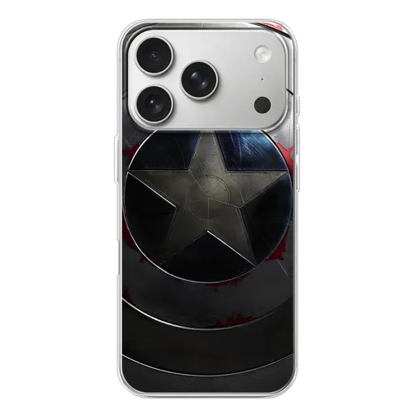 Чохол з малюнком «Ретро Щит Капітана» для iPhone 17 Pro Чохол з малюнком «Ретро Щит Капітана» для iPhone 17 Pro