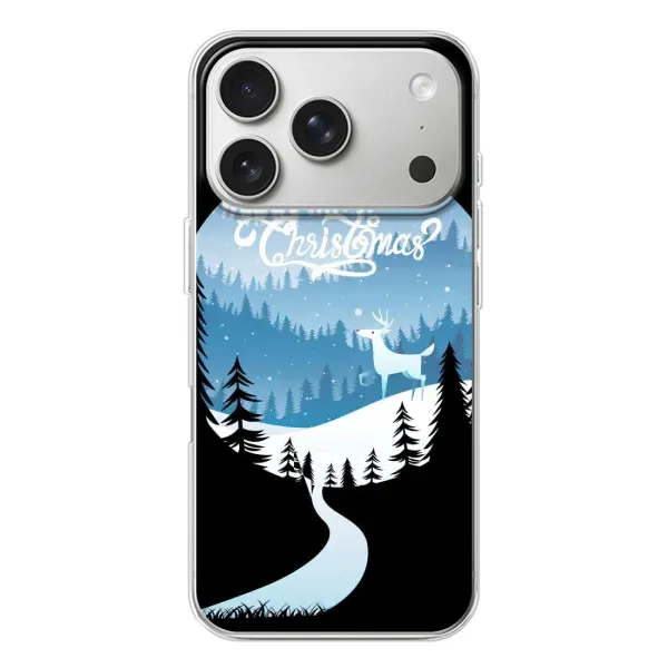 Чехол с рисунком «Рождественский Олень» для iPhone 17 Pro Чехол с рисунком «Рождественский Олень» для iPhone 17 Pro