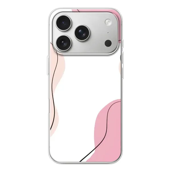 Чехол с рисунком «Розовый фон» для iPhone 17 Pro Чехол с рисунком «Розовый фон» для iPhone 17 Pro