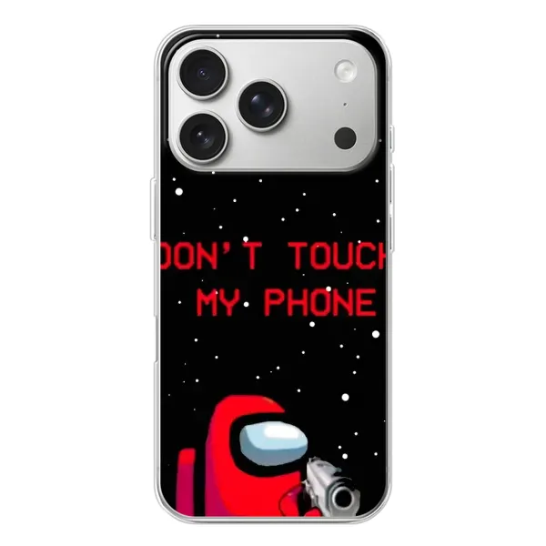 Чехол с рисунком «С пистолетом» для iPhone 17 Pro Чехол с рисунком «С пистолетом» для iPhone 17 Pro