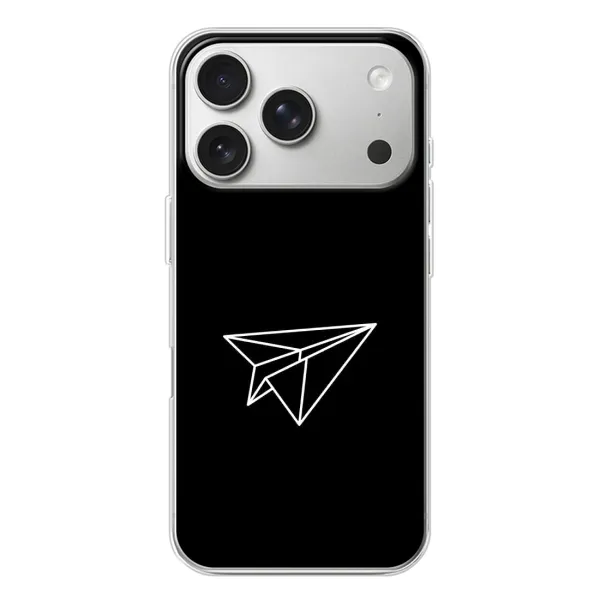 Чехол с рисунком «Самолетик» для iPhone 17 Pro Чехол с рисунком «Самолетик» для iPhone 17 Pro