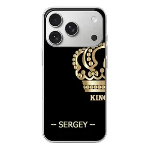 Чехлы с мужскими именами для iPhone 17 Pro (SERGEY)